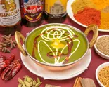 ほうれん草チキンカレーセット Sag Chicken Curry Set（Red pepper）