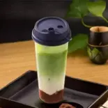 抹茶紅豆ラテ(宇治抹茶Matcha red bean Latte（金星 ヴィーナス ビューティアサイーフルーツボウル Venus beauty Acai fruit-bowl 北千住店）