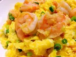 【蝦仁滑蛋】海老と玉子の中華炒め（薬膳しゃぶしゃぶ 小尾羊 銀座店）