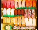 上握り3人前(盛り込み桶) Premium Sushi - Serving for 3 (Assorted Platter)（寿司あおい 成城学園店）