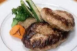ダブルハンバーグ（洋食 ゆう）