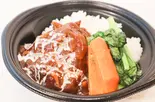 手作り煮込みのデミグラスソースハンバーグhamburger steak with Demi-glace sauce（手作り洋食 食の會 日本橋）