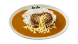 ハンバーグカレー(チーズのせ)(カレーハウスインディー内本町店(夜は居酒屋))