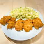 ヒレかつ定食(中) (ごはん抜き)（とんかつ大将 博多駅南店）