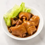 豚肉 豚足の煮付け（沖縄料理わったー家）