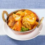 チキンカダイカレー Chicken Kadai Curry(INDIAN DINING CAFE SAFFRON)