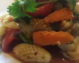 イカのサテーソース炒めMuc Xao Sate（フォーゴン）
