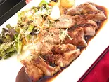 がっつりポークステーキ弁当(レストランカフェPeriCafe)