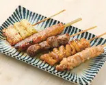 串焼5種盛合わせ タレ/塩（大衆酒場 銀次 京橋北口駅前店）