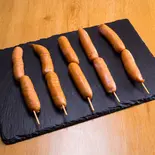 粗挽きウインナー 5本 Coarsely Ground Sausage(肉料理すが本)