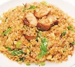 豚バラと青菜のチャーハン（平和飯店）