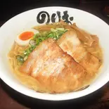 こってり醤油らー麺（麺屋のりお西成花園店）