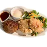 ハンバーグ＆唐揚げ弁当（BISTRO O）