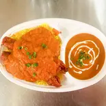 シークケバブカレーライス seekh kabab curry rice（インドネパール料理 ガネーシャ）