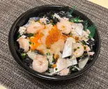 海鮮のりちらし丼（魚丼 福島店）