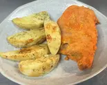 チキンティッカ・フライドポテトセット/Chicken tikka Farid potato set（本格インド料理 ザイカ）