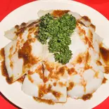豚肉の薄切りニンニクソースかけ 冷菜(中国料理 菜香園)