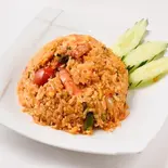 【おすすめ】トムヤムチャーハン Tom Yum Fried Rice ข้าวผัดต้มยำ(スマイルタイランド千歳烏山店)