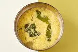 ワカたまスープ Wakatama Soup(玄米ビビンバ 韓美菜(ハンヤチェ) 住吉店)