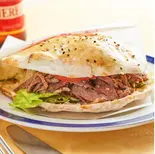 Beef Kebab Sando ビーフケバブサンド ( HALAL) トルコ料理（トルコ料理ボスボラスハサン新宿店）