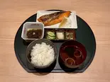 銀鮭塩焼き定食（炭焼き かどた）
