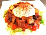 ラフテー賄いタコライス（沖縄食材ダイニング キリバール）