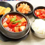 김치찌개정식 キムチチゲ定食（39チキン 本店）