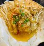烤扇贝金针菇（寛窄巷子）