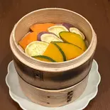 本日の蒸し野菜盛り（きたげん）