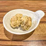 鶏天(2個)Chicken Tempura (2 Pieces)（饂飩頑陣 別邸）