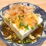 そば屋のたぬき冷奴（手打ちそば 志喜千庵）