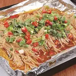エノキ銀紙焼き（寛窄巷子）