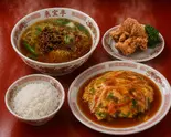 カニ玉子定食(中華料理 来宝亭)