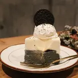 黒ゴマとレアチーズケーキ（ちょことちーずと私）