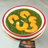 ほうれん草エビカレーHorenso Ebi Curry（MOTHER PALACE インド料理）