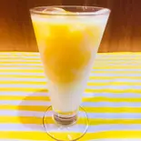 Orange lassi (オレンジラッシー)(NAAN 柴崎店)