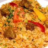 マトンビリヤニ(Mutton biriyani)（ミルチ亜細亜食堂 柿生店）