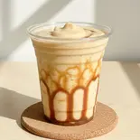キャラメルラテ風バナナジュース Caramel latte banana juice（【タコライスベイビー Tako rice baby】浅草）