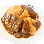 メガチキンカツカリー（【menu限定価格商品あり】カリーWEST百名店2020 いずみバーグ 御幣島店）
