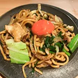焼きそば（居酒屋夜詩）