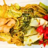 焼きそば（ホルモン焼はんまだん）