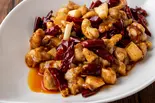 鶏肉とカシューナッツの唐辛子炒め(蜀王府)