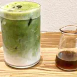 宇治抹茶オレ（千寿茶房）