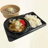 旨肉弁当そばセット（三希亭）
