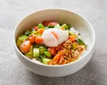 【ボリュームup!】温玉 ポキ丼(青山レストランWAZU(和’s))