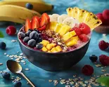 アサイー ボウル全部のせ グランデサイズ acai bowl with everything grande size（Hawaiiアサイーボウル 栄養満点 fruit acai bowl 高田馬場店）