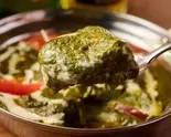 ほうれん草チキンカレー Sag Chicken Curry（ASIAN DINING AND BAR INDO TEI）