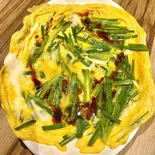 ニラ卵とじ（博多荘）