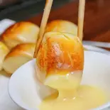 一口牛乳味小饅頭ミルクパン 2個(北海道練乳ミルク)（Hawaiiアサイーボウル 栄養満点 fruit acai bowl 錦糸町店）