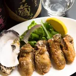 大粒牡蠣唐揚げ(4ヶ)(牡蠣&海老バル EAST BLUE 池袋東口店)